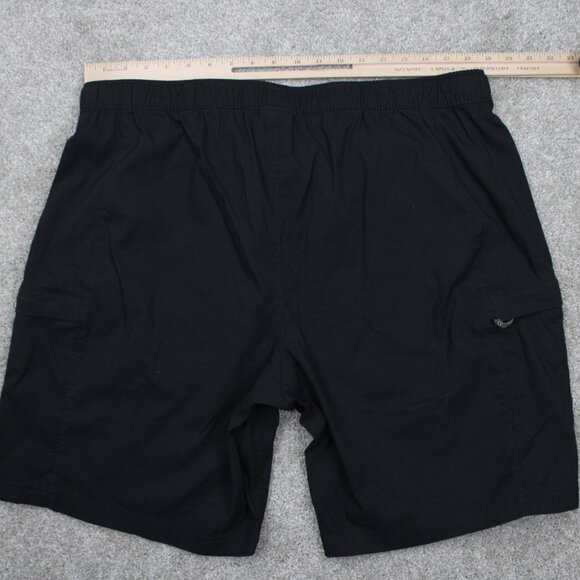 The North Face Class V Belted Shorts Mens 2XL XXL Black Nylon Stretch 9" inseam - Picture 7 of 12